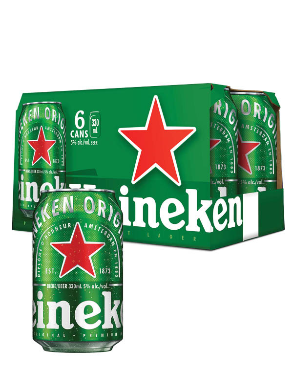 Heineken Lager (Cans)