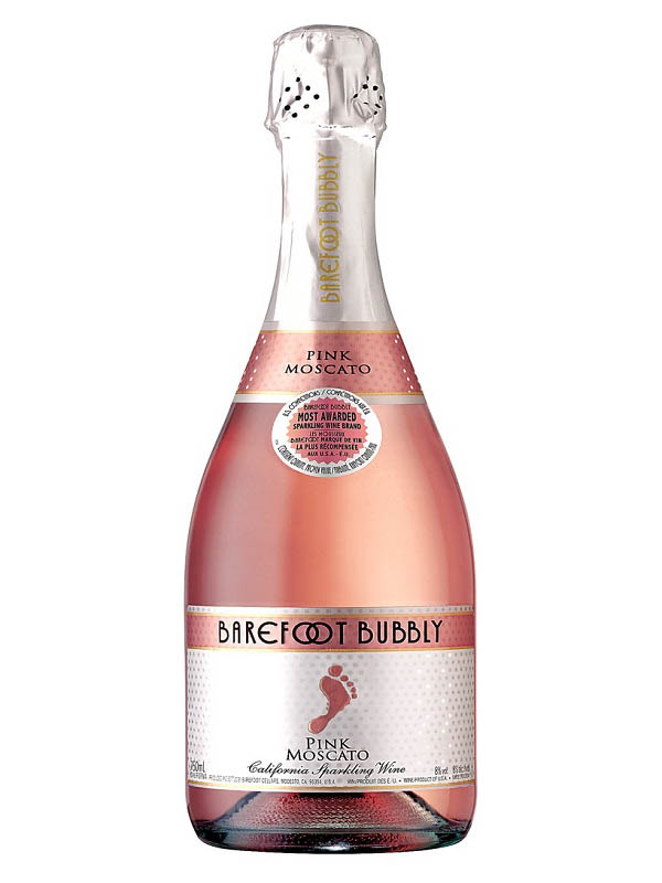 Barefoot Bubbly Pink Moscato