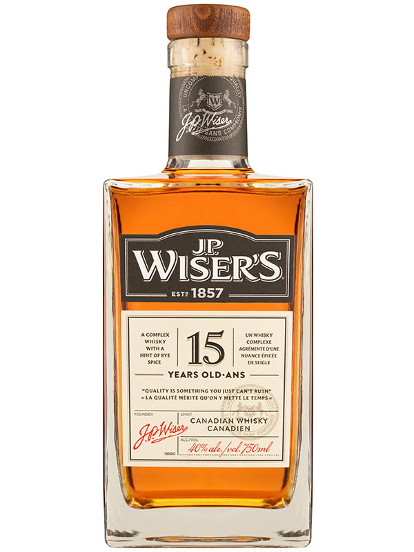 J.P. Wiser'S 15yo Canadian Whisky