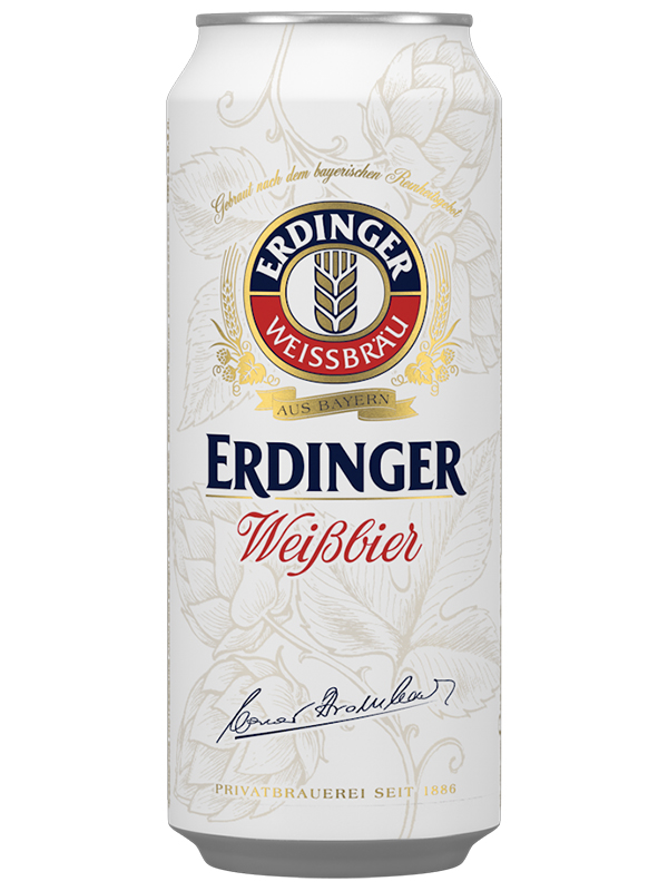 Erdinger Weissbier 500ml Can