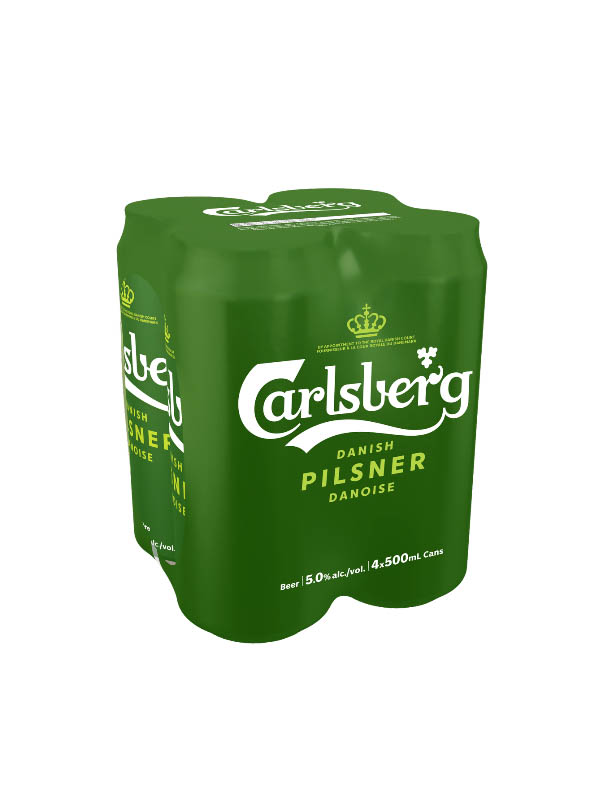 CARLSBERG LAGER 4PC