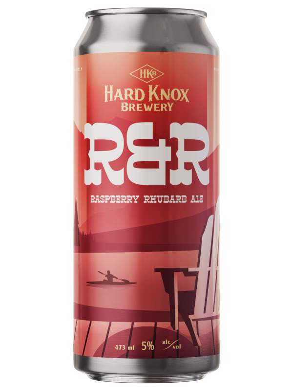 Hard Knox Rnr Raspberry Rhubarb 4 Pk Cls