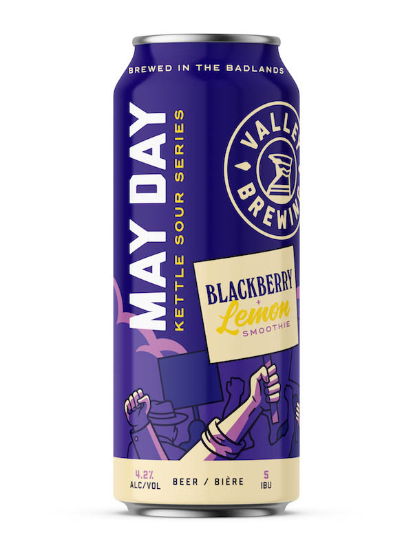 May Day Blackberry+lemon Sour 6x4pk Cls