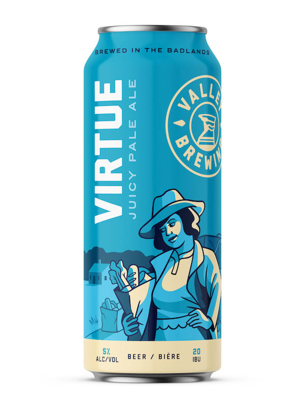 Virtue Juicy Pale Ale 473ml 6x4 Pk Cls