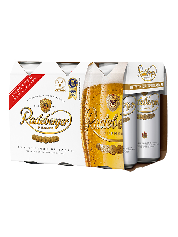 Radeberger Pilsner 6pk Can
