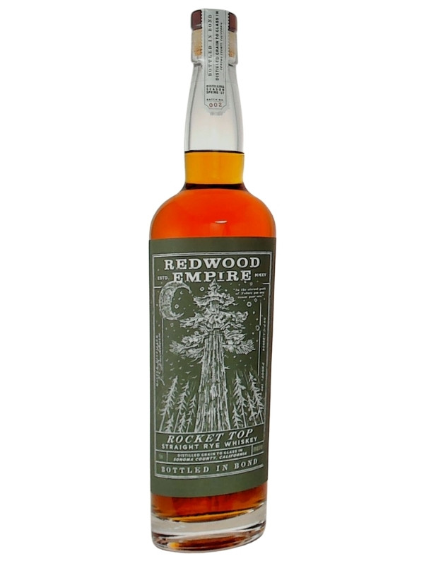 Redwood Empire Rocket Top Rye Whiskey