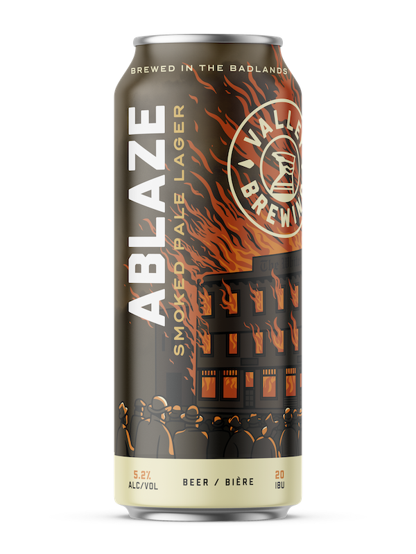 Ablaze Smoked Pale Lager 473ml 6x4 Cls